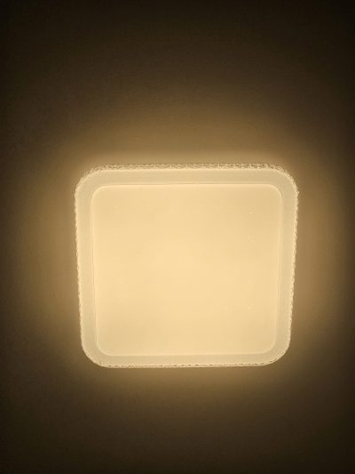 Plafon LED Cristal Multicor Quadrado e Redondo Sobrepor - Imagem 4