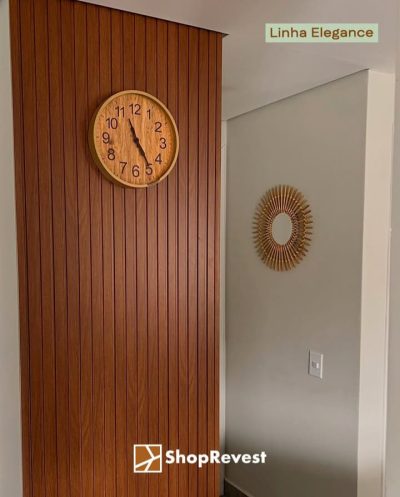 Painel Ripado de PVC Elegance
