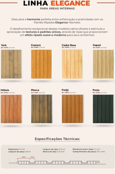 Painel Ripado de PVC Elegance - Imagem 3