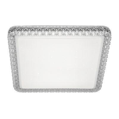 Plafon LED Cristal Multicor Quadrado e Redondo Sobrepor - Imagem 2