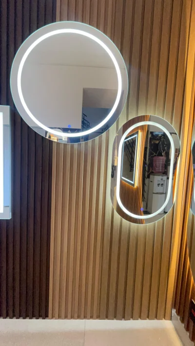 Espelho LED Jateado