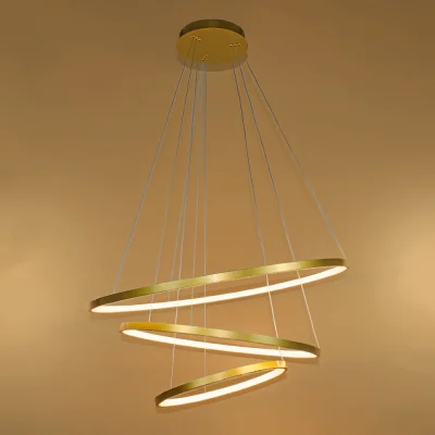 Pendente LED Ring Triplo Bivolt 60W - Imagem 5