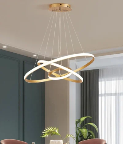 Pendente LED Ring Triplo Bivolt 60W